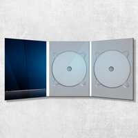 DigiPaki DVD6P dwułamowe na 2 płyty + nacięcie na booklet
